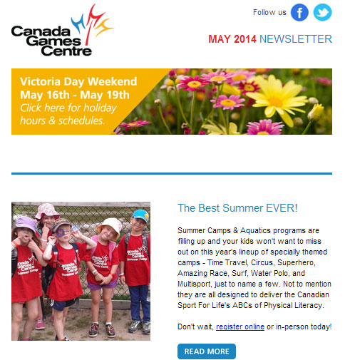 May e-newsletter